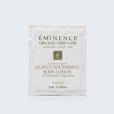Eminence Organics Quince Nourishing Body Lotion Foil Sample